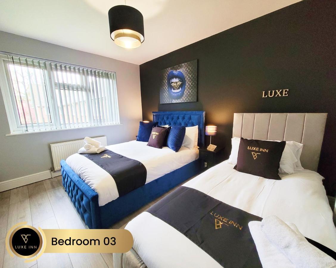 Nr Birmingham City Centre, 5 Bed, Luxe Inn Exterior photo